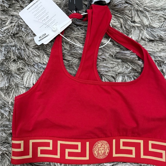 Versace Red Greca Bra - Picture 1 of 5